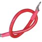 Ancor 4 AWG Battery Cable Assembly - 3/8" Stud - Red - 18"