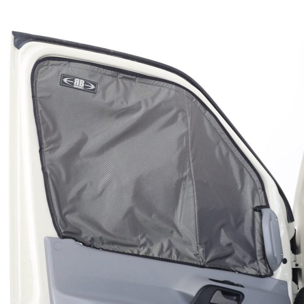 2019 + Sprinter Van Fabric - Magnetic Front Door Window Shade Kit