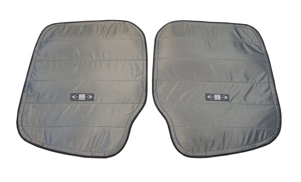 2019+ Sprinter Van Fabric - Magnetic Rear Door Window Shade Kit