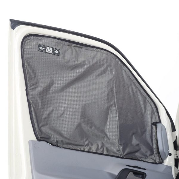 2007-2018 Sprinter Van Fabric - Magnetic Front Door Window Cover for Driver / Passenger Windows