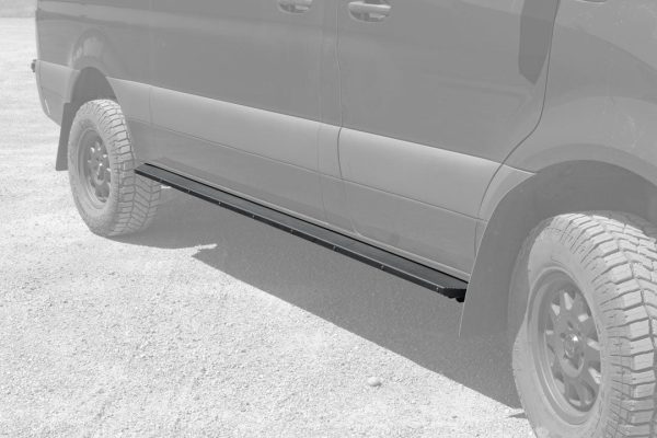 ROCKER GUARDS - SPRINTER AWD (2023+ 144" WHEELBASE ONLY) by VAN COMPASS