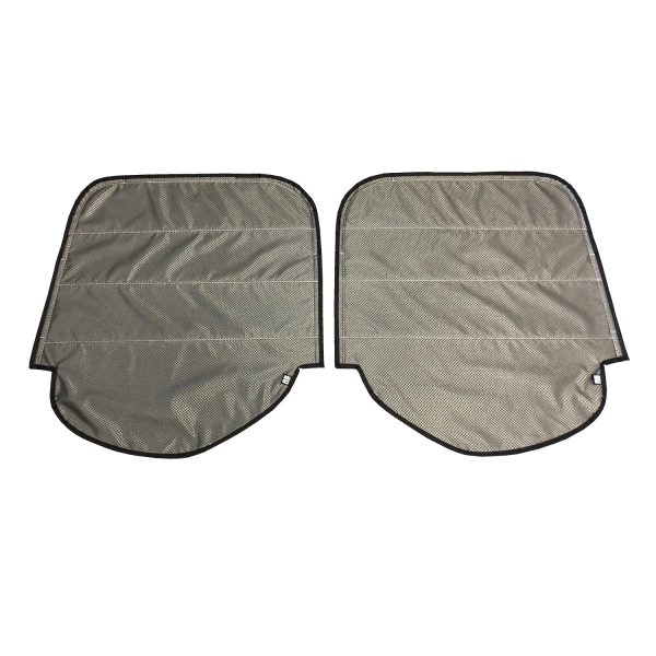 2019+ Sprinter Van Fabric - DS/PS Magnetic Rear Door Window Shade for Lower Plastic Trim Windows