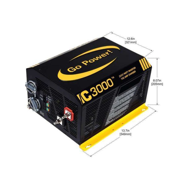 Go Power 3000W IC Series Inverter Charger - Image 2