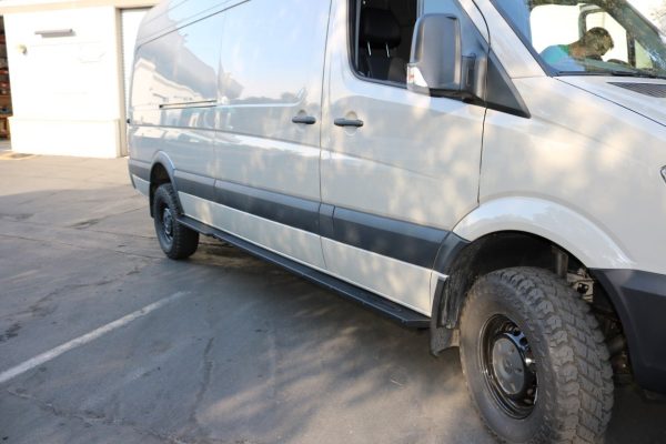 ROCKER GUARDS - SPRINTER 4X4 (2015-2022 170" WHEELBASE ONLY) by VAN COMPASS - Image 13