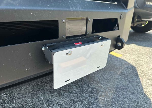Flip Up Front License Plate Holder - Hawse Fairlead - Image 2