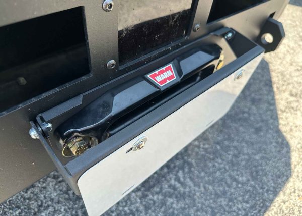 Flip Up Front License Plate Holder - Hawse Fairlead - Image 3