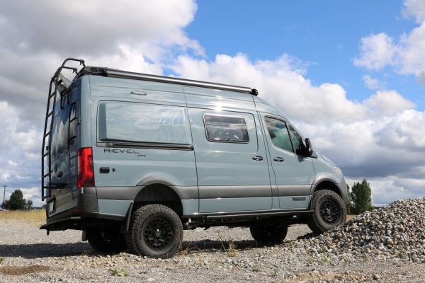 BIG TIRE MUDFLAP RELOCATION KIT - SPRINTER (2019+) by VAN COMPASS - Image 4