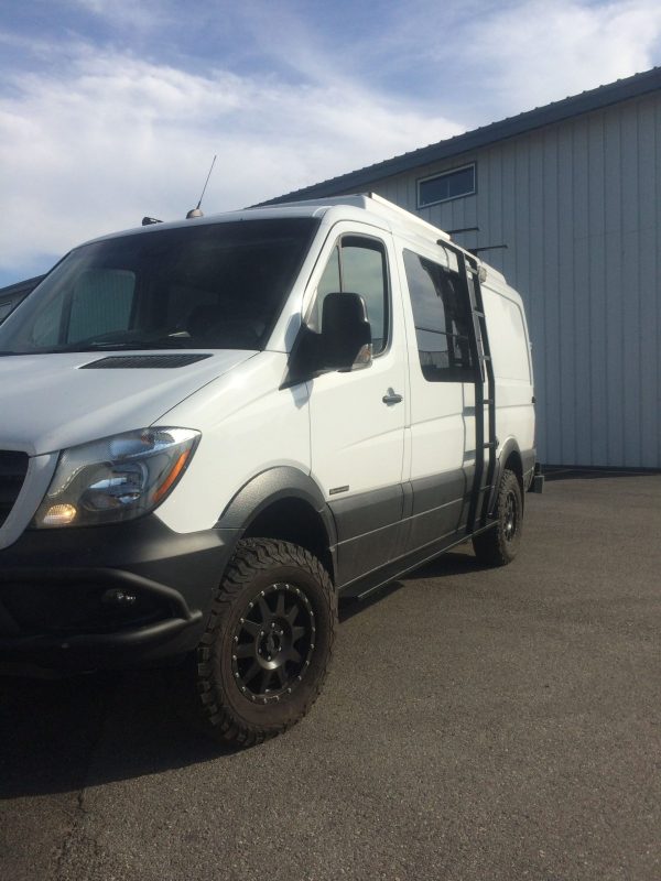 SIDE LADDER - SPRINTER (2007-CURRENT, LOW ROOF ONLY) by VAN COMPASS - Image 6
