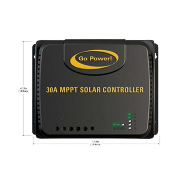 Go Power 30A MPPT Solar Controller + RV-C - Image 2