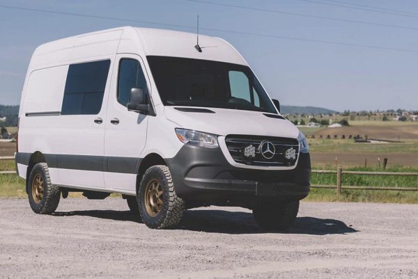 STAGE 5 SYSTEM, 2" LIFT - SPRINTER 2WD (2019+ 2500 ONLY) by VAN COMPASS, NO STRUTS - Image 2