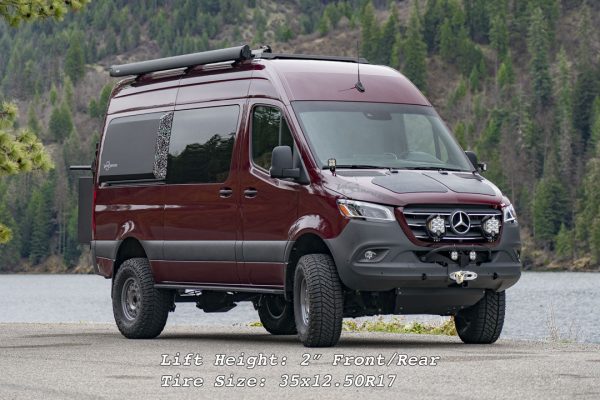 STRIKER 4X4 2" LIFT KIT (3 / 4.3 to 5 / 6.3 UPGRADE) - SPRINTER 4X4 (2015-2022 2500 SINGLE REAR WHEEL) - Image 2