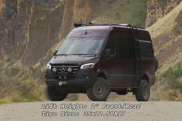 STRIKER AWD 2" LIFT KIT (COMPLETE) - Sprinter AWD (2023-PRESENT 2500 SINGLE REAR WHEEL) - Image 2