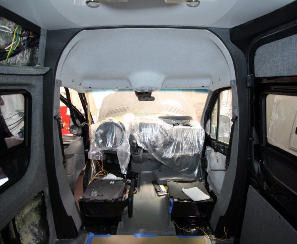 2007-2018 / Sprinter Van B-Pillar Trim Kit - Carbon Fiber Look
