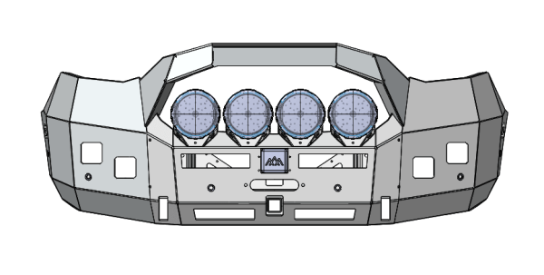 Pathfinder - PROWLR Light Bracket [For Backwoods Van Bumpers] - Image 4